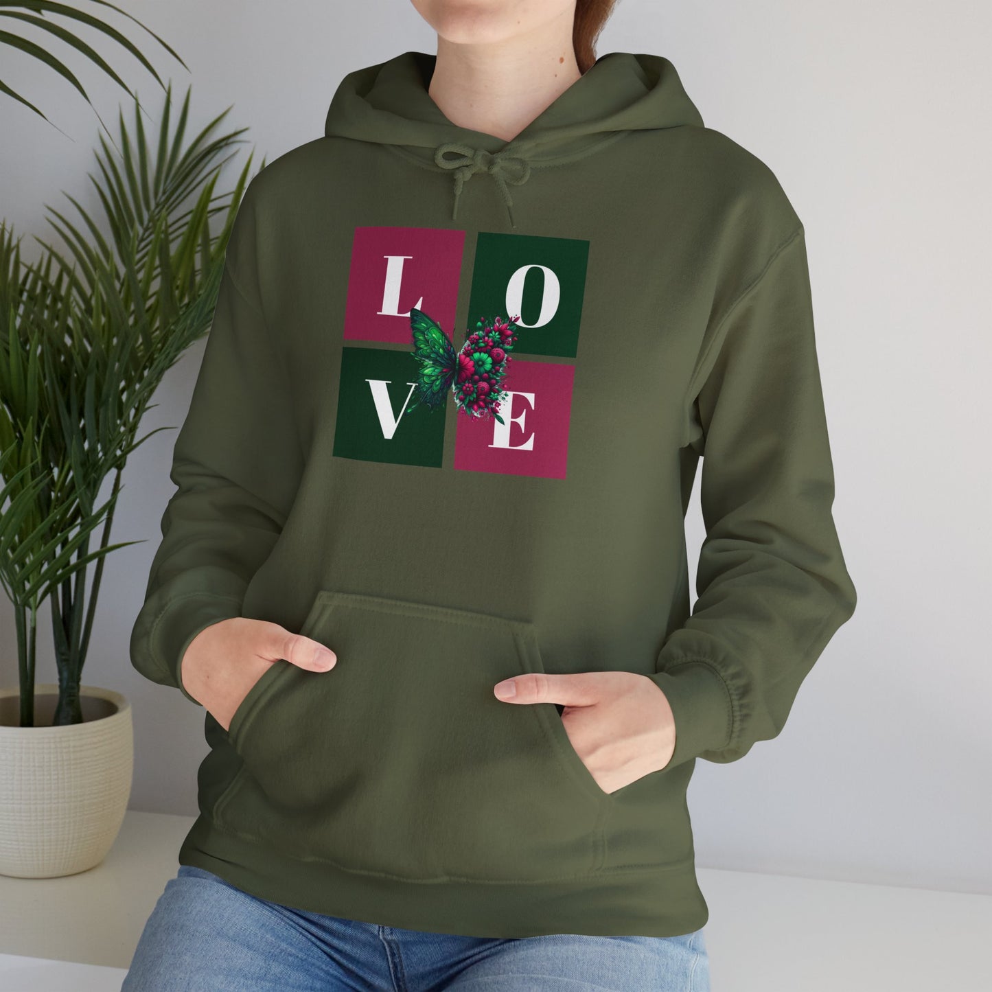 LOVE design Unisex Hoodie