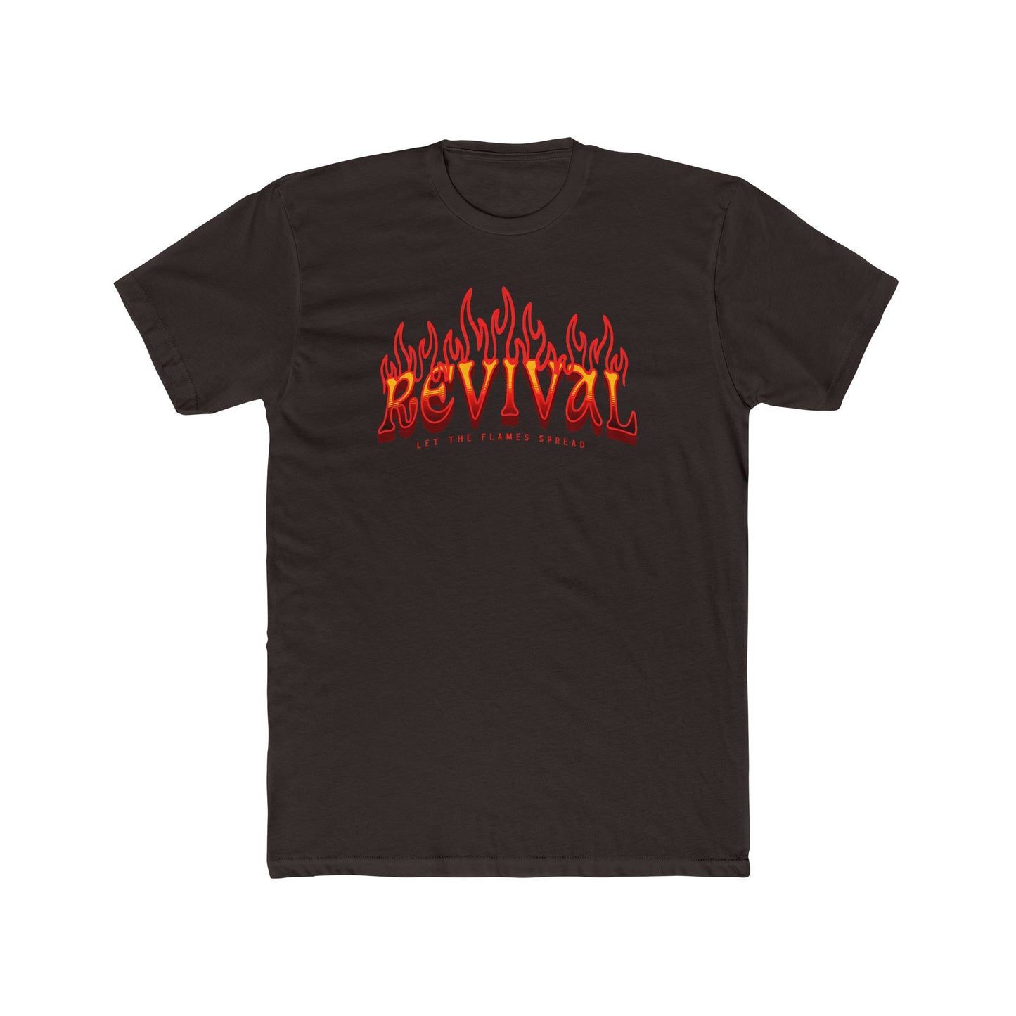 "Flames of Revival Unisex Cotton Crew Tee