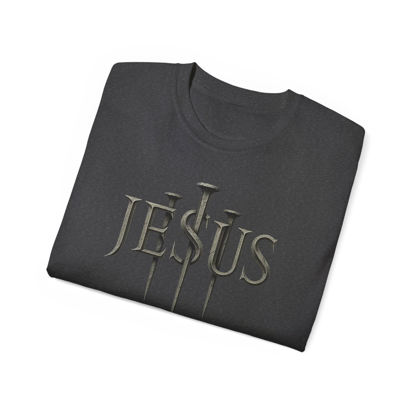 "JESUS" T-Shirt – Nails of Redemption Edition