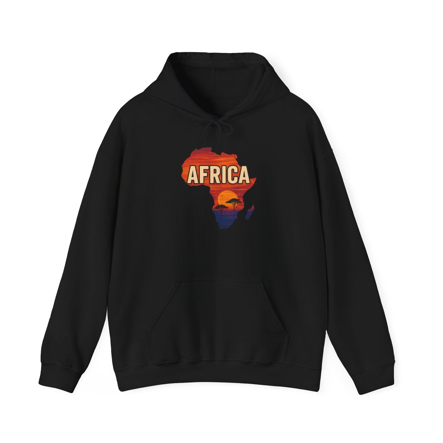 Africa Map Unisex Hoodie