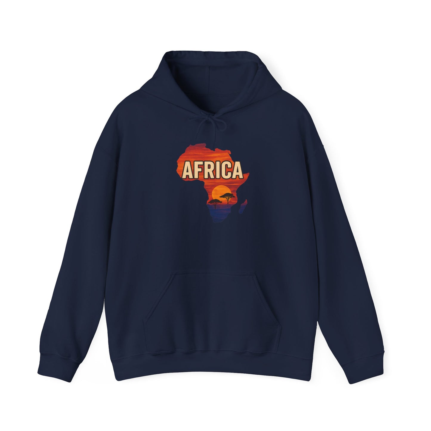 Africa Map Unisex Hoodie