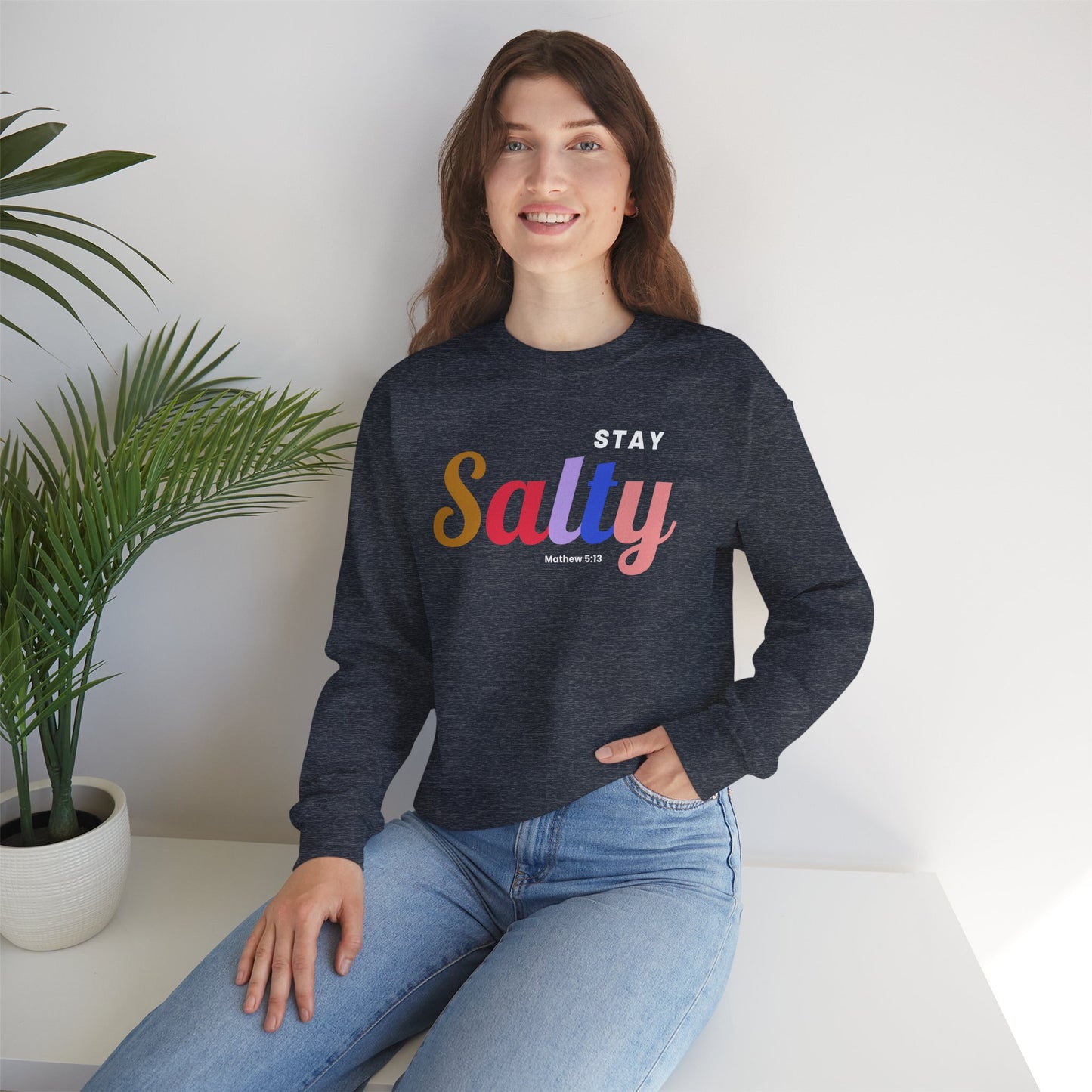 Stay Salty - Unisex Crewneck Sweatshirt