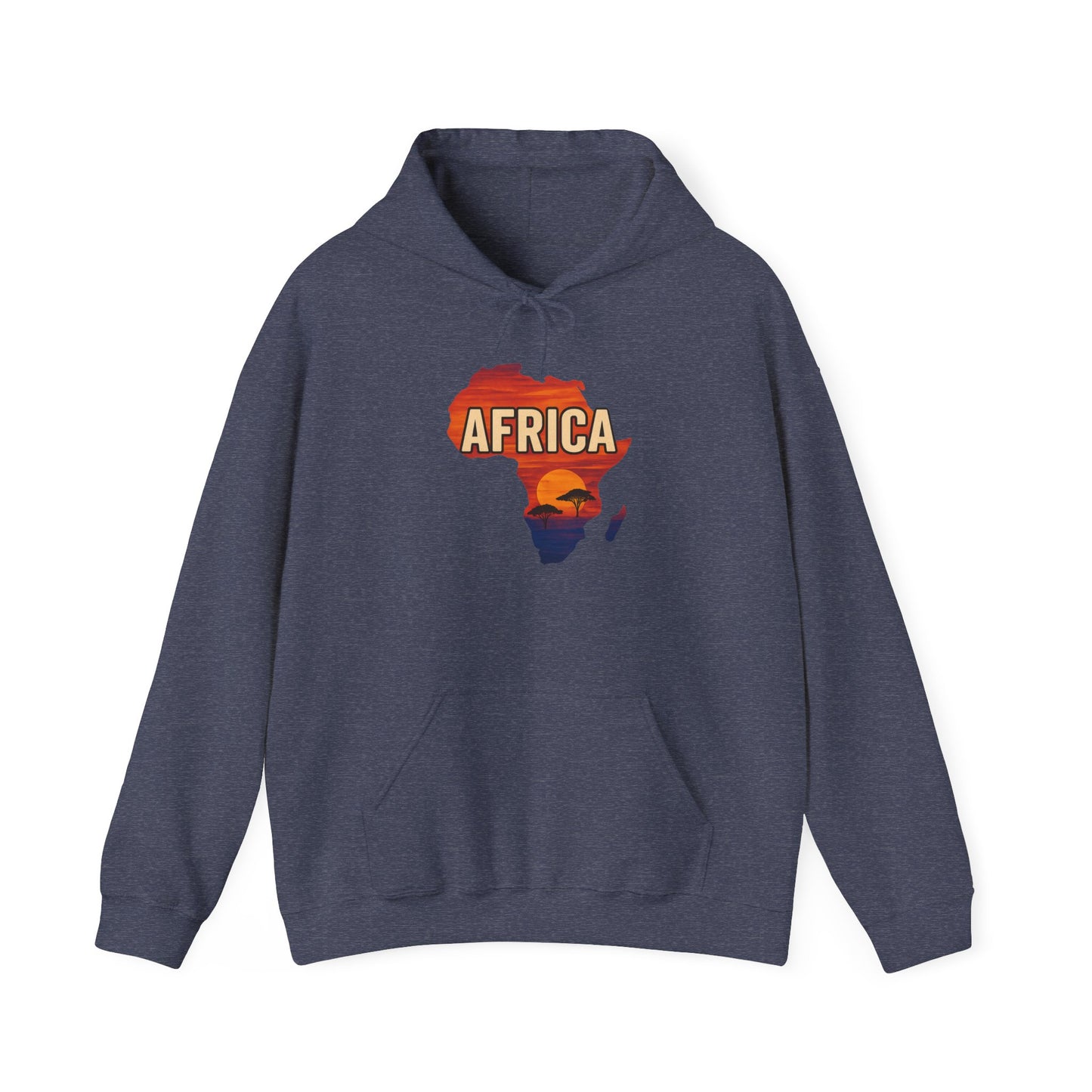 Africa Map Unisex Hoodie