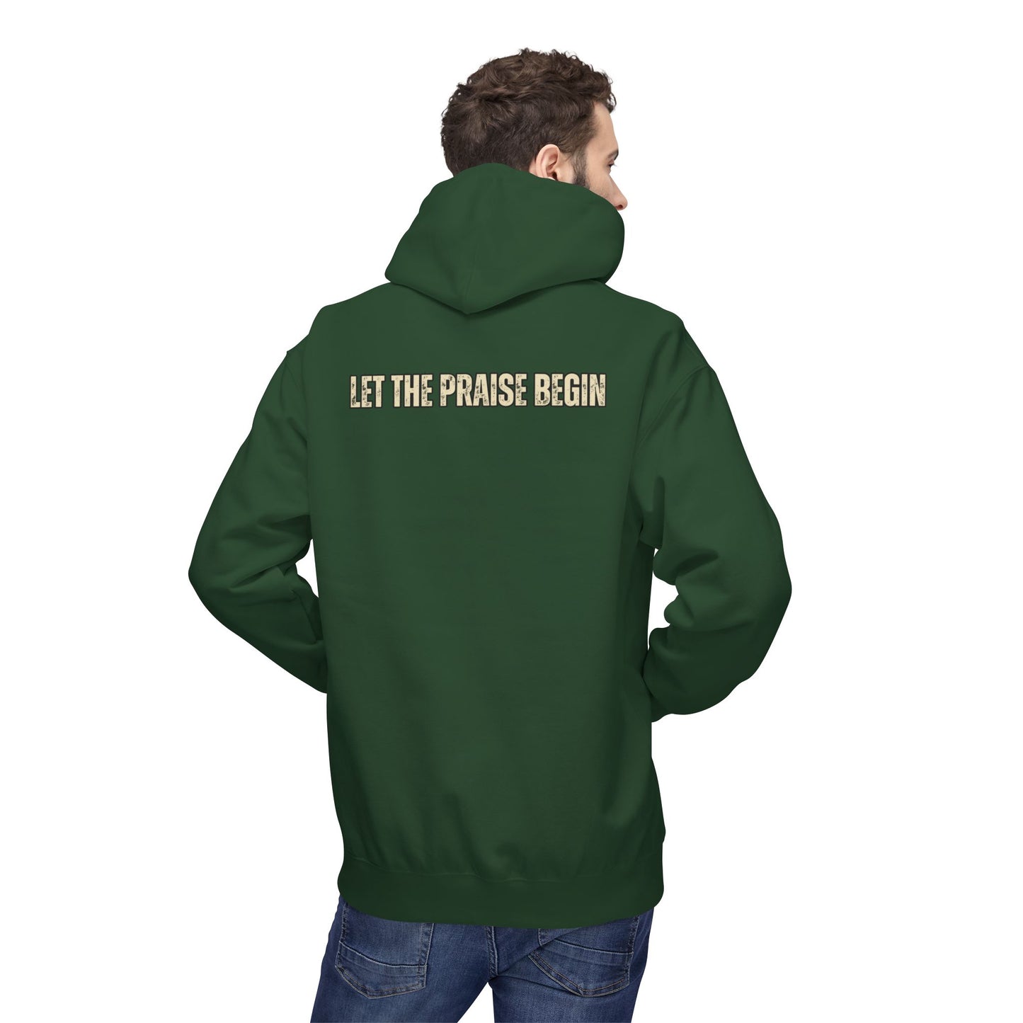 Let the Praise Begin - Unisex Outdoor Hoodie