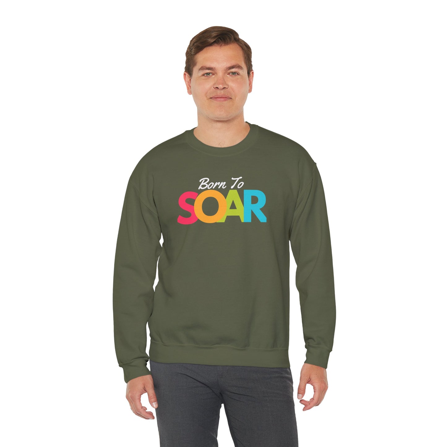 Born to Soar - Unisex Crewneck Sweatshirt