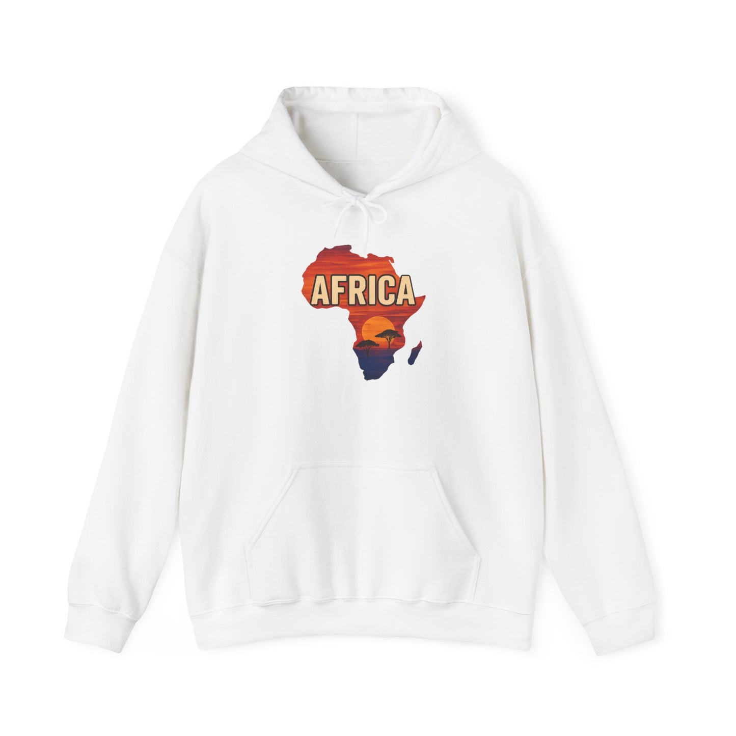 Africa Map Unisex Hoodie