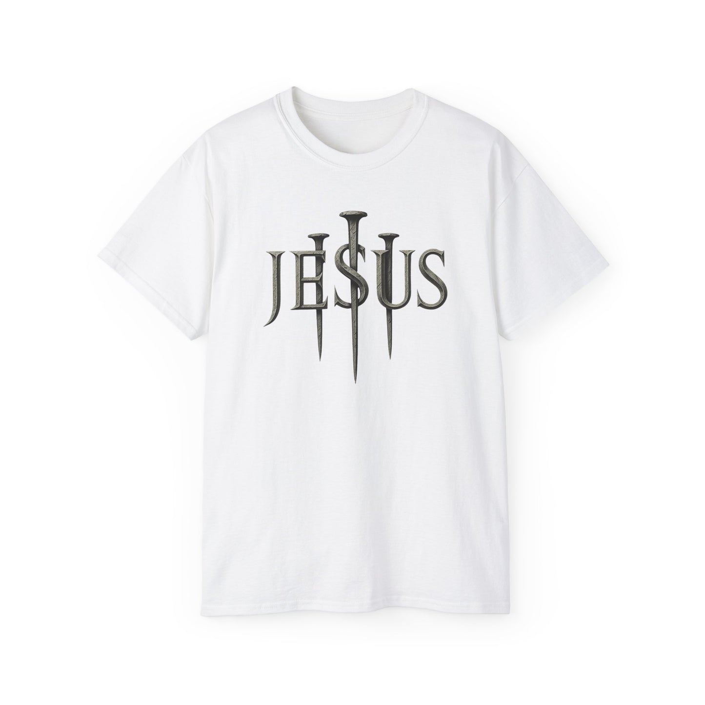 "JESUS" T-Shirt – Nails of Redemption Edition