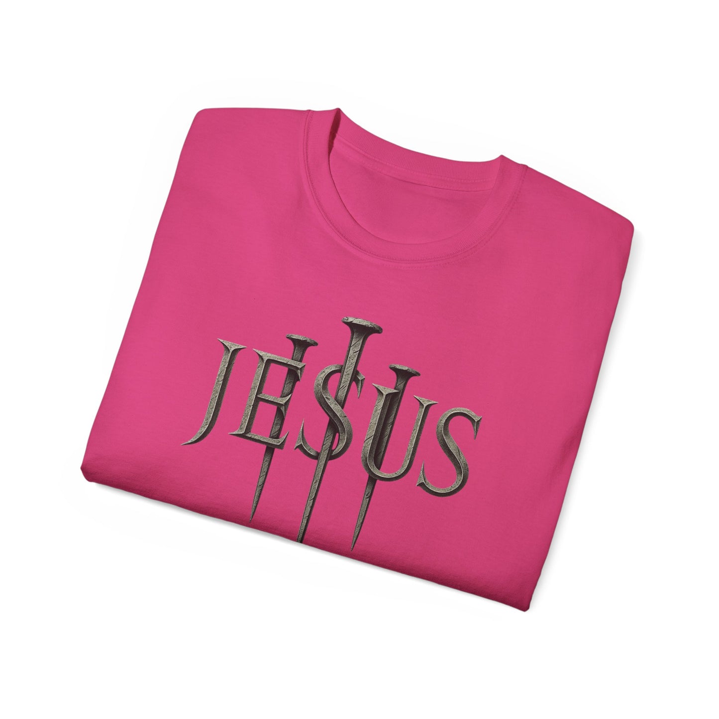 "JESUS" T-Shirt – Nails of Redemption Edition