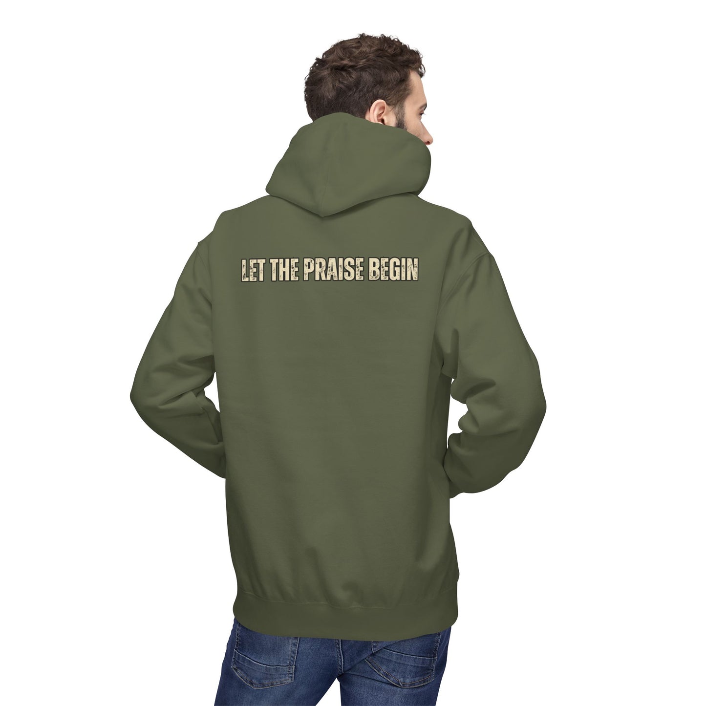 Let the Praise Begin - Unisex Outdoor Hoodie