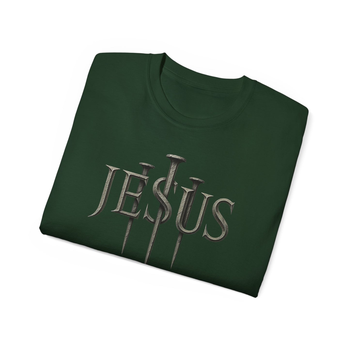 "JESUS" T-Shirt – Nails of Redemption Edition