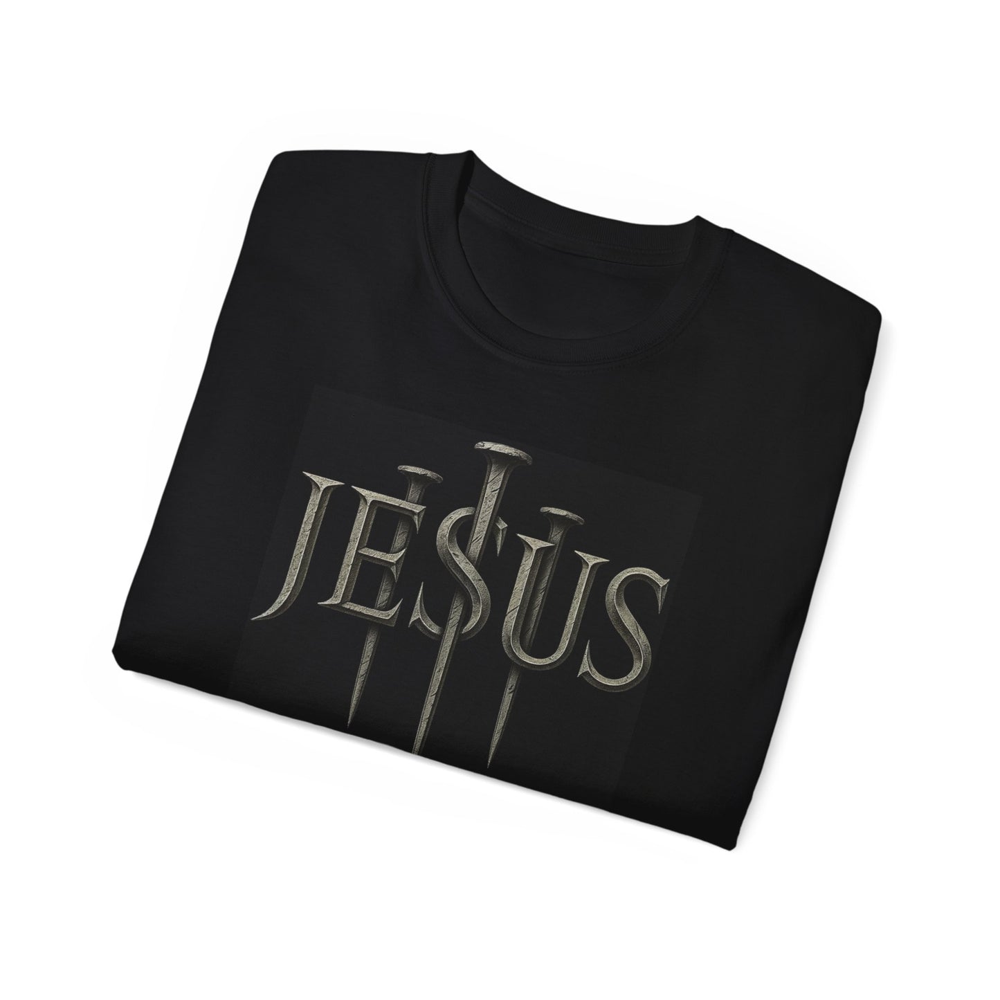 "JESUS" T-Shirt – Nails of Redemption Edition