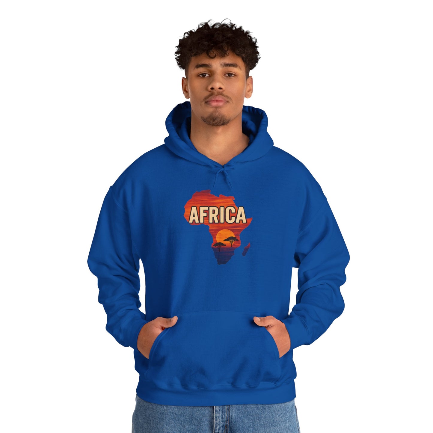 Africa Map Unisex Hoodie