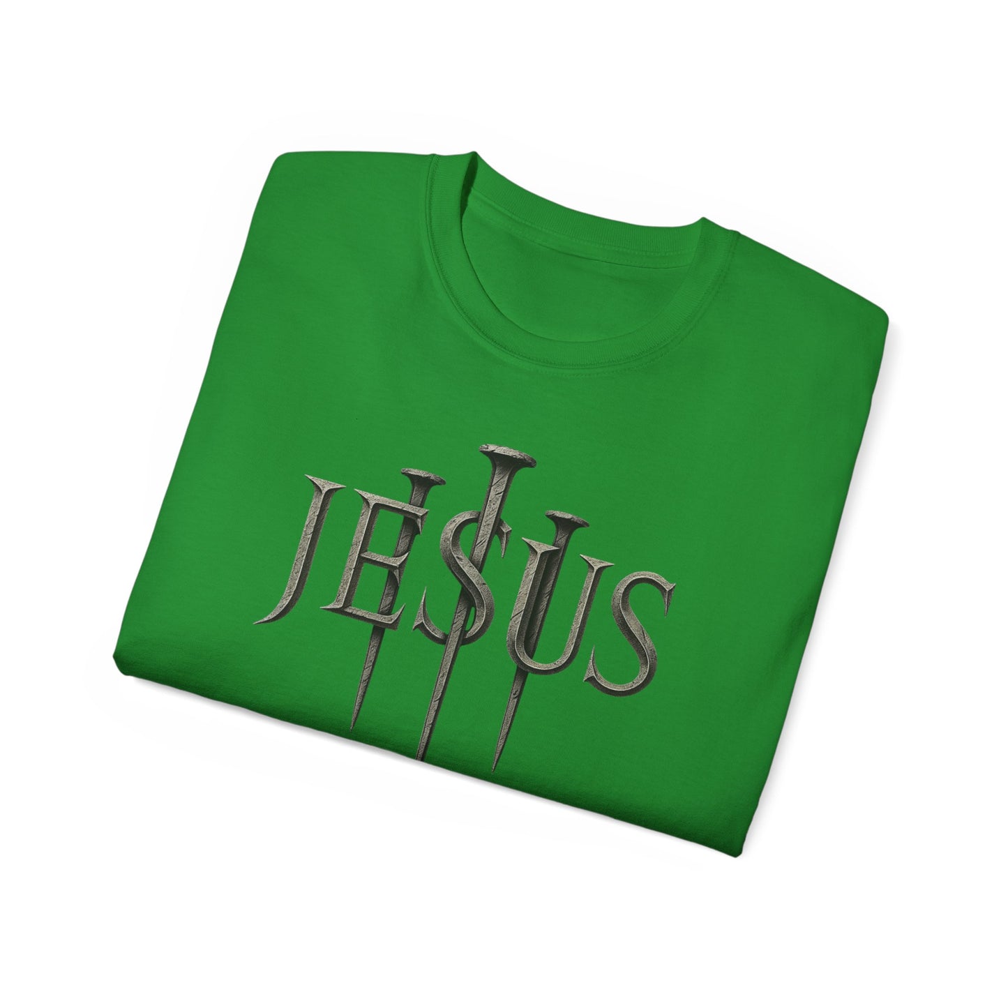 "JESUS" T-Shirt – Nails of Redemption Edition