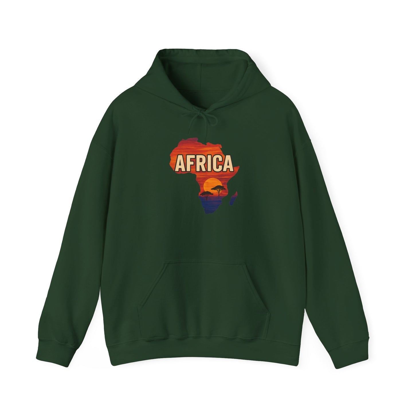 Africa Map Unisex Hoodie