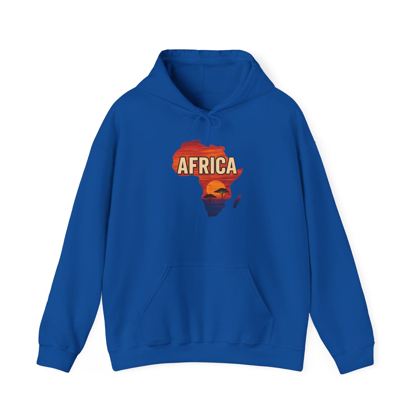 Africa Map Unisex Hoodie