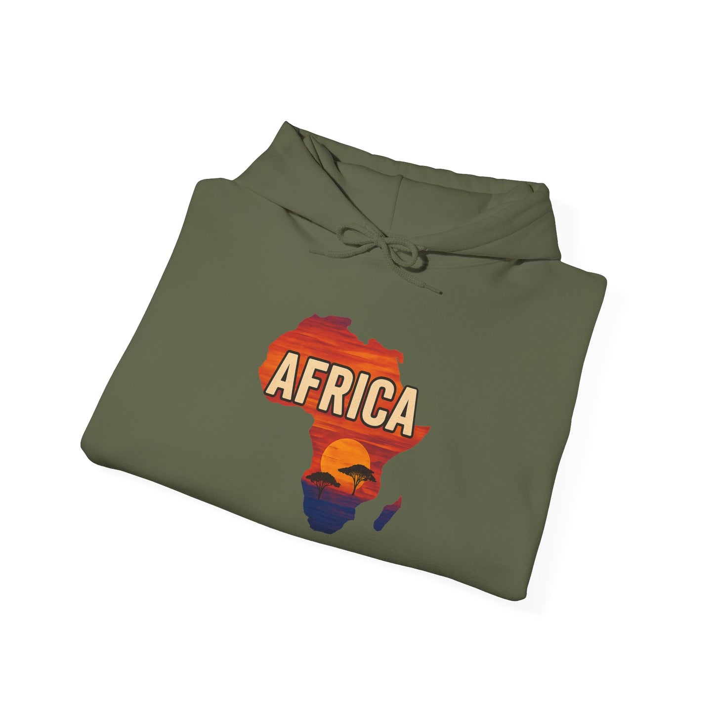 Africa Map Unisex Hoodie