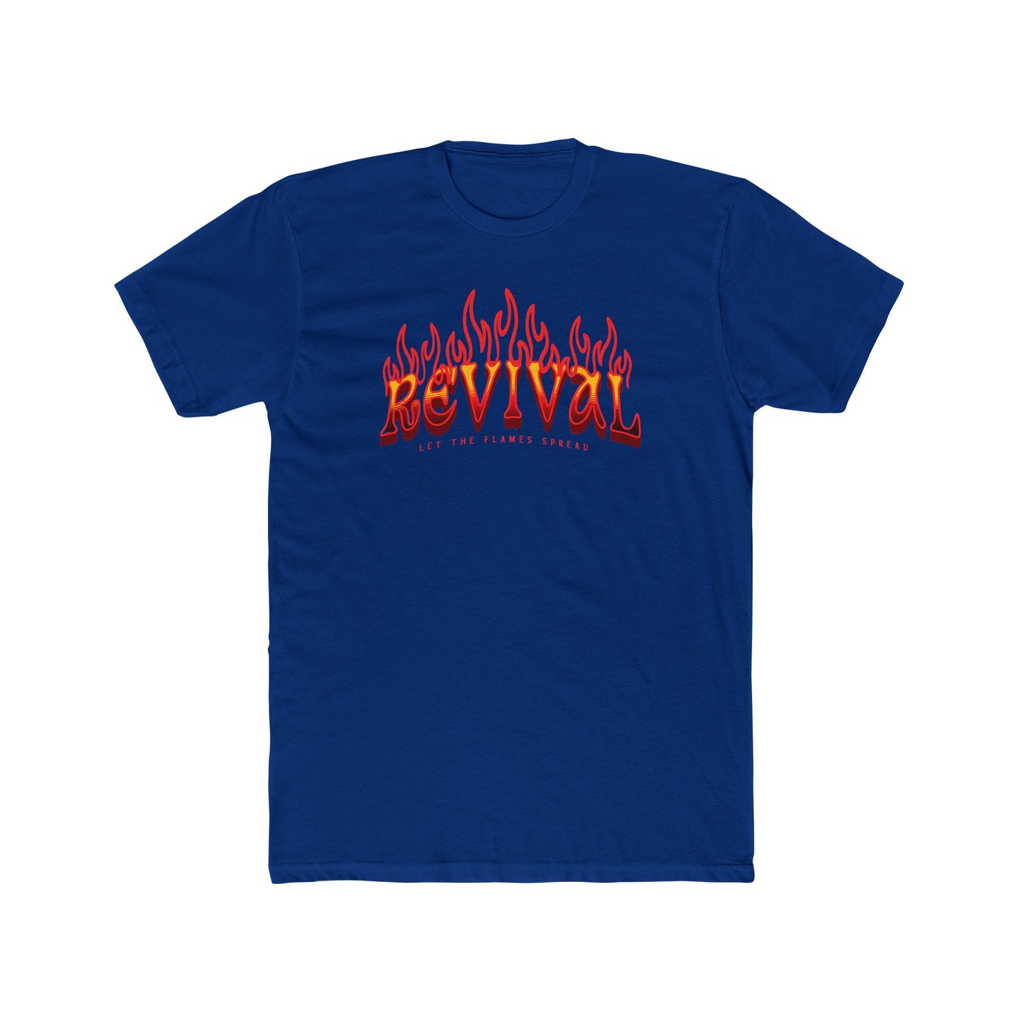 "Flames of Revival Unisex Cotton Crew Tee
