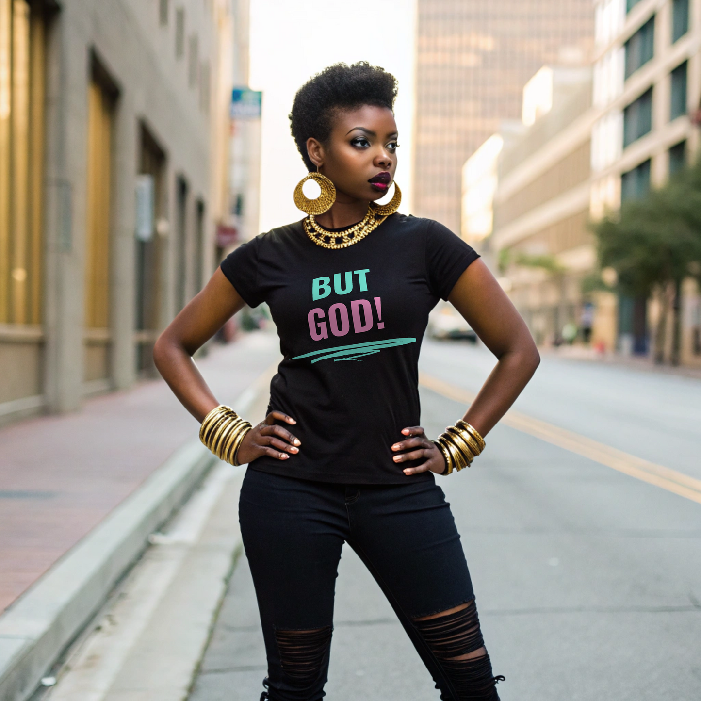 But God Unisex Crew unisex Tee