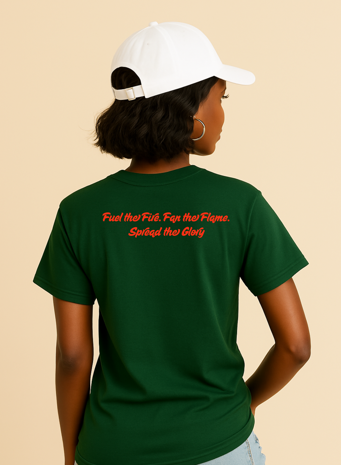 "Flames of Revival Unisex Cotton Crew Tee