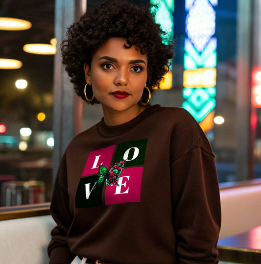 LOVED Unisex Crewneck Sweatshirt