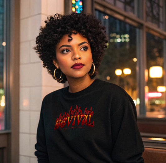 Flames of Revival Unisex Crewneck Sweatshirt