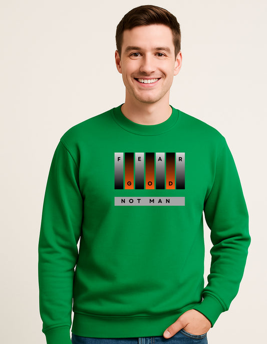 Fear God Not Man Unisex Crewneck Sweatshirt