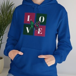 LOVE design Unisex Hoodie