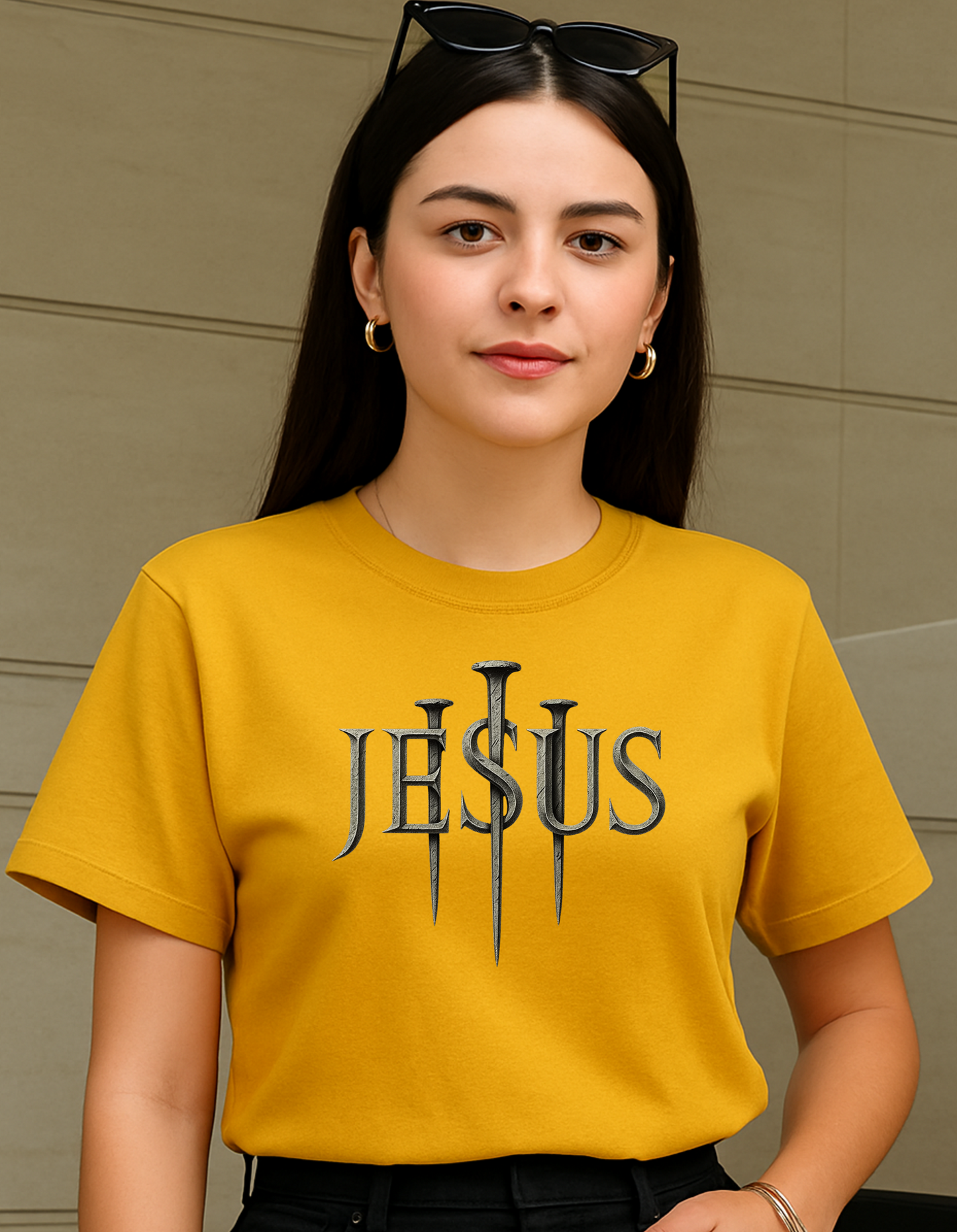 "JESUS" T-Shirt – Nails of Redemption Edition