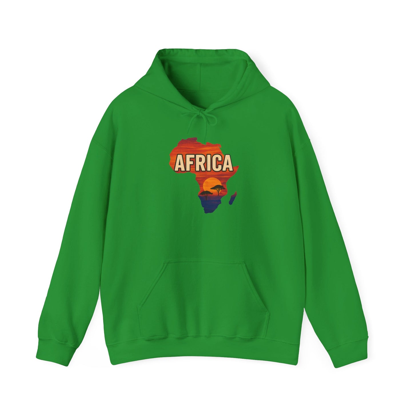 Africa Map Unisex Hoodie