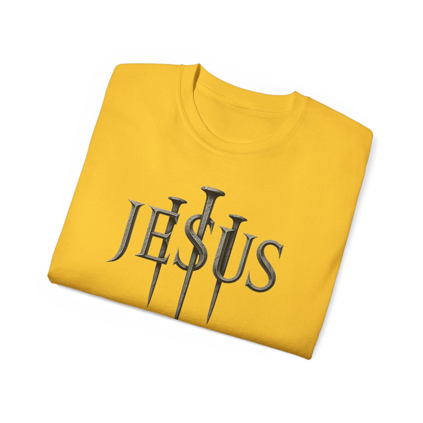 "JESUS" T-Shirt – Nails of Redemption Edition