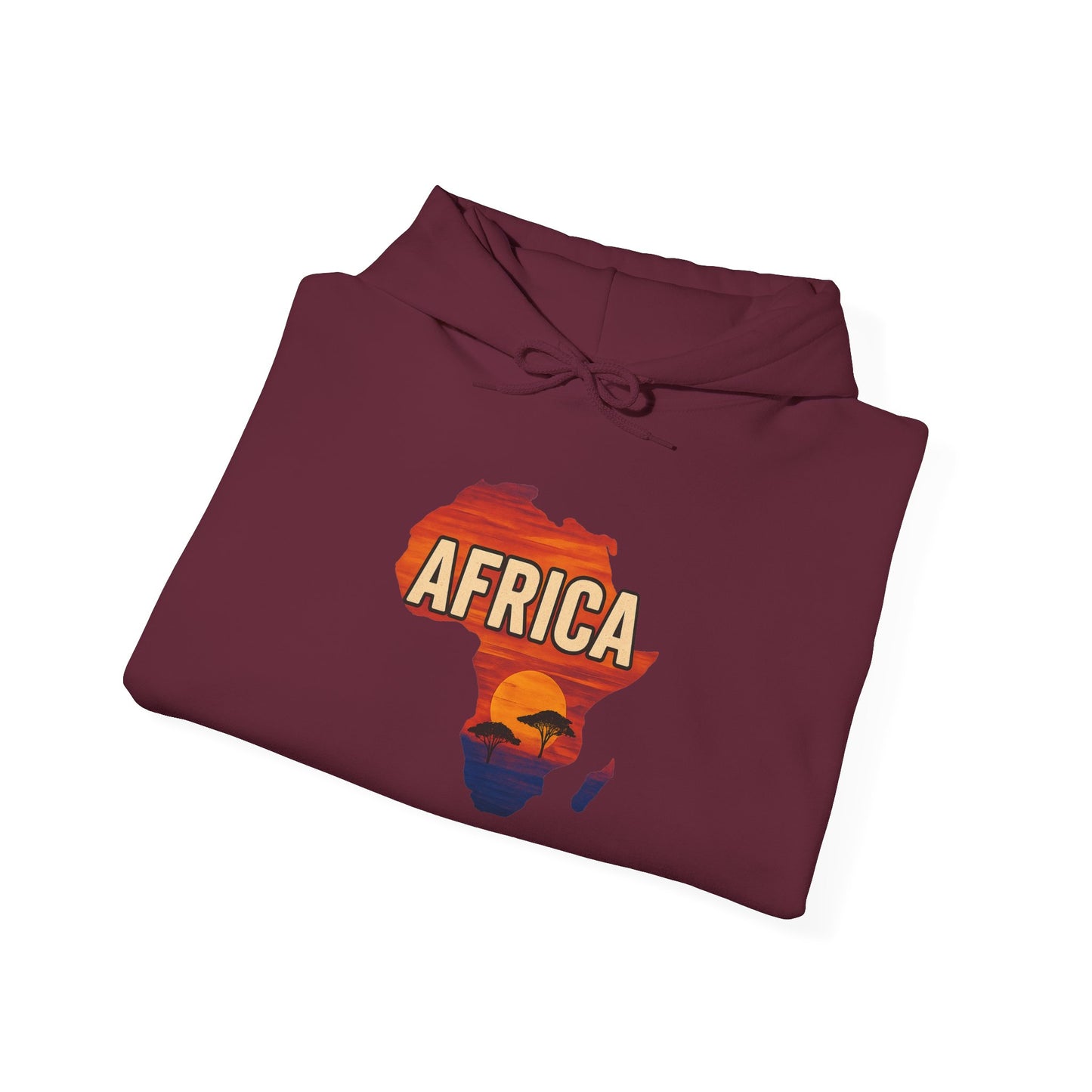 Africa Map Unisex Hoodie