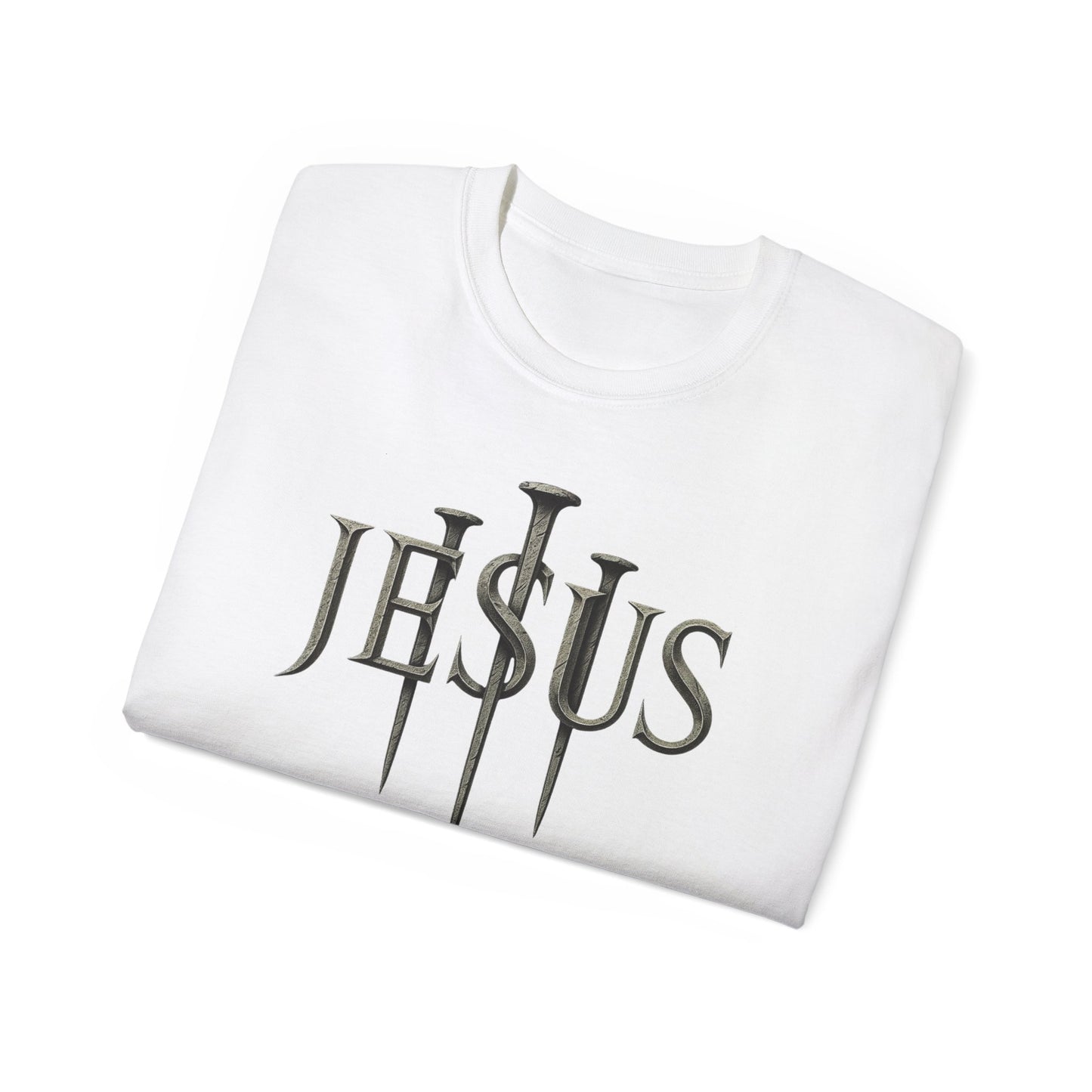 "JESUS" T-Shirt – Nails of Redemption Edition