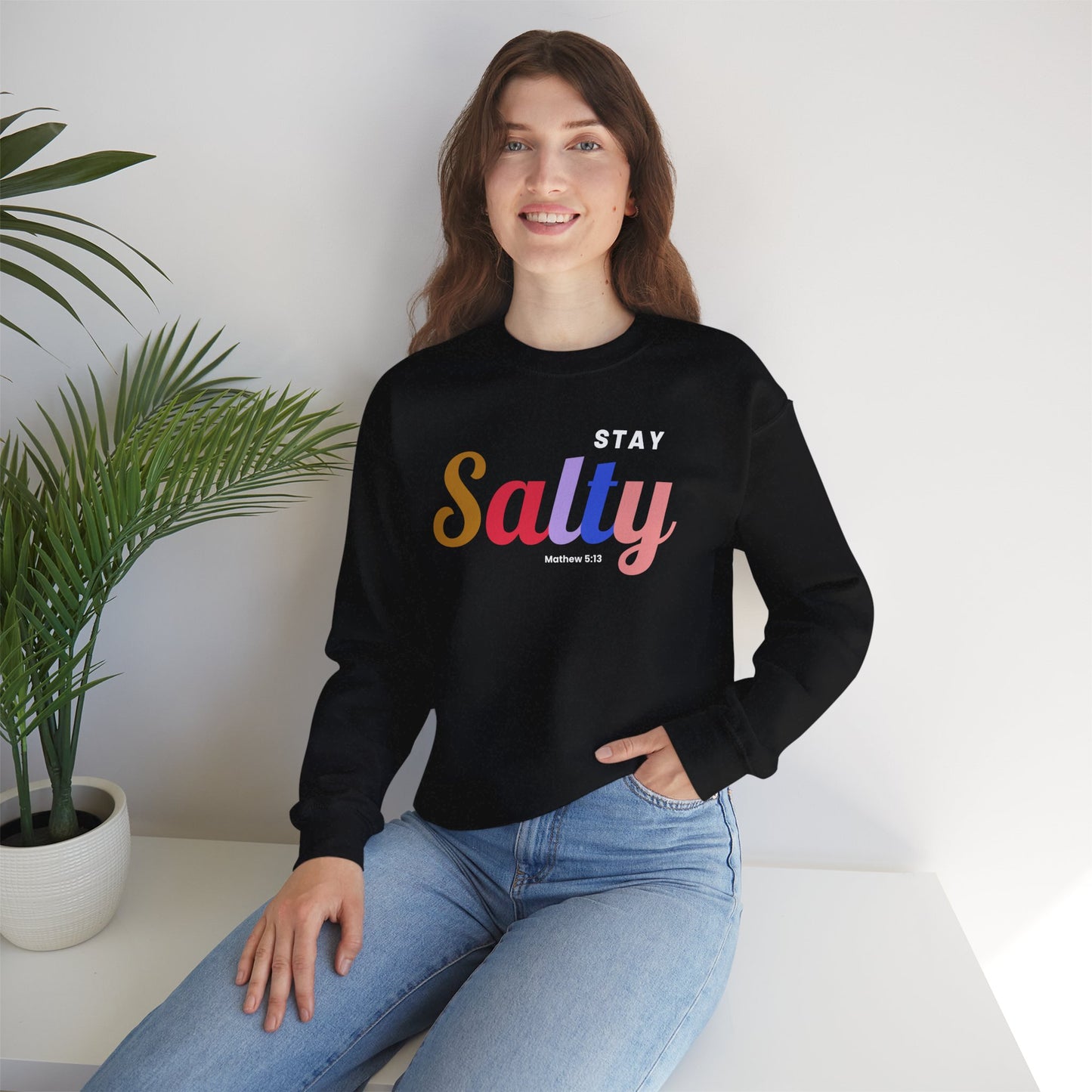 Stay Salty - Unisex Crewneck Sweatshirt