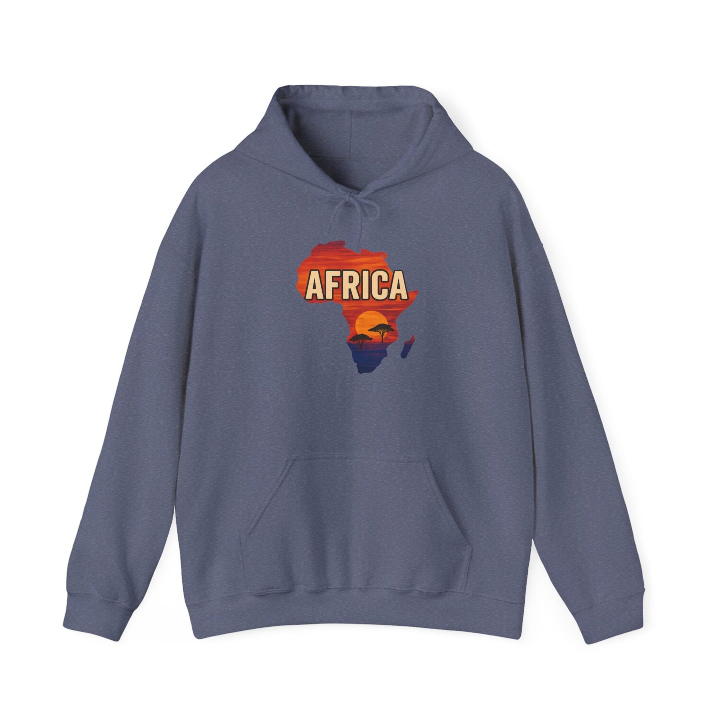 Africa Map Unisex Hoodie