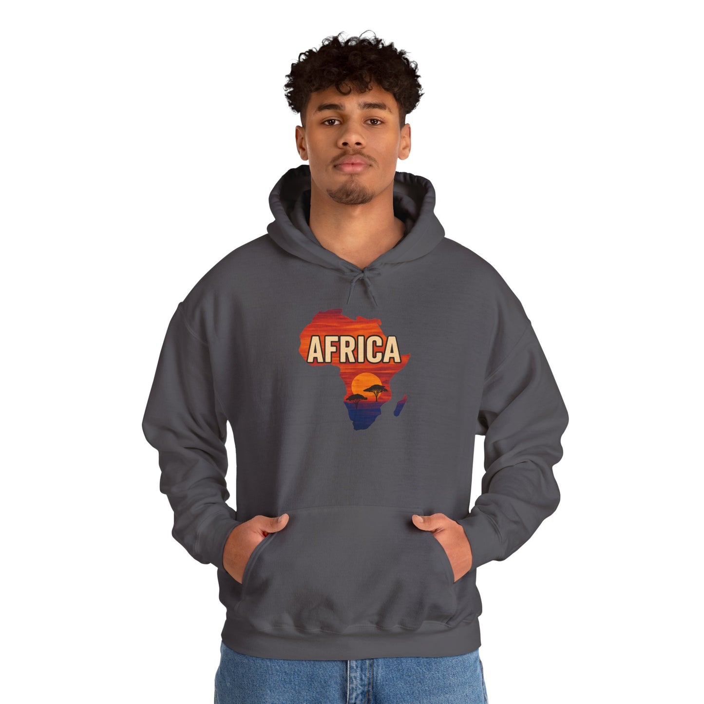 Africa Map Unisex Hoodie