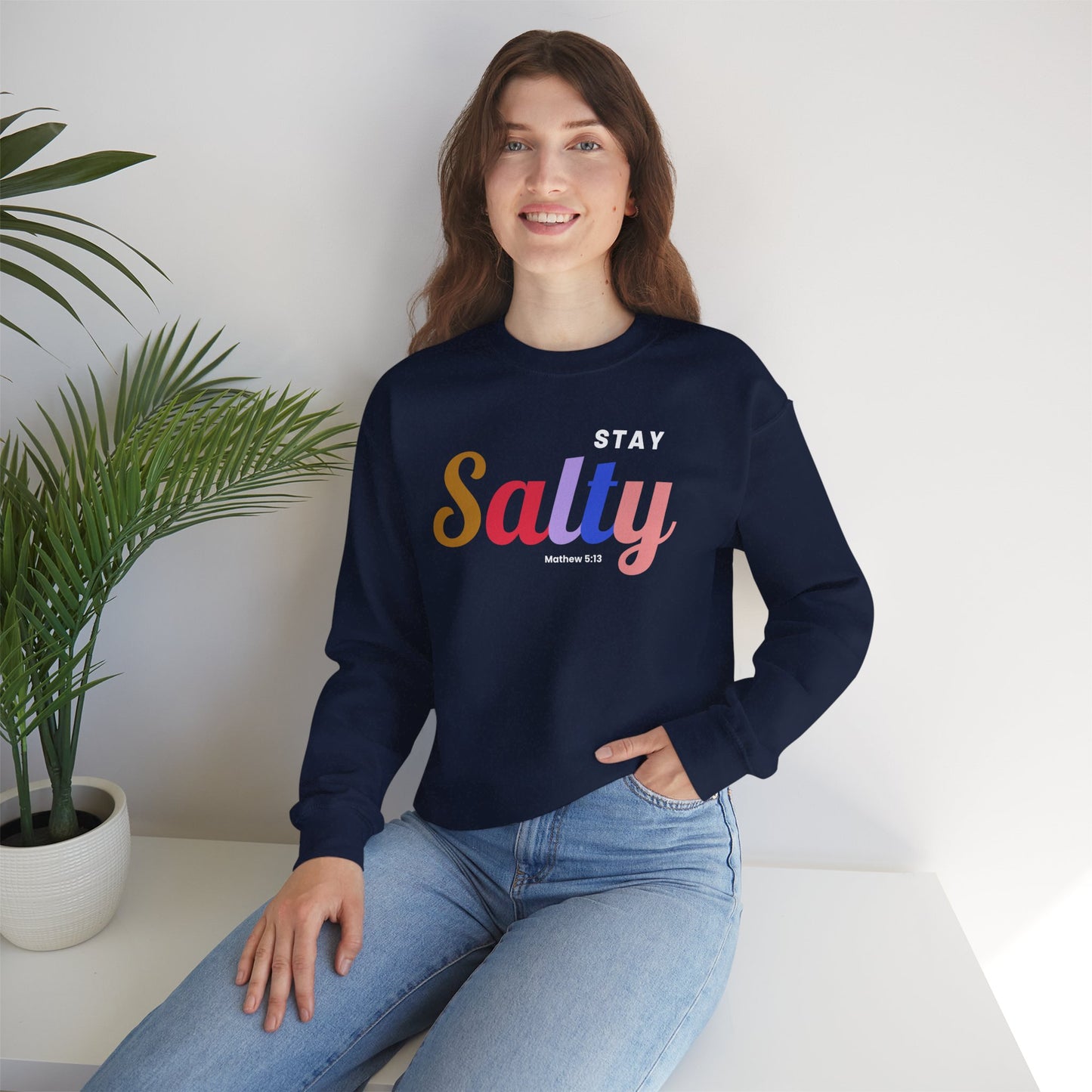 Stay Salty - Unisex Crewneck Sweatshirt