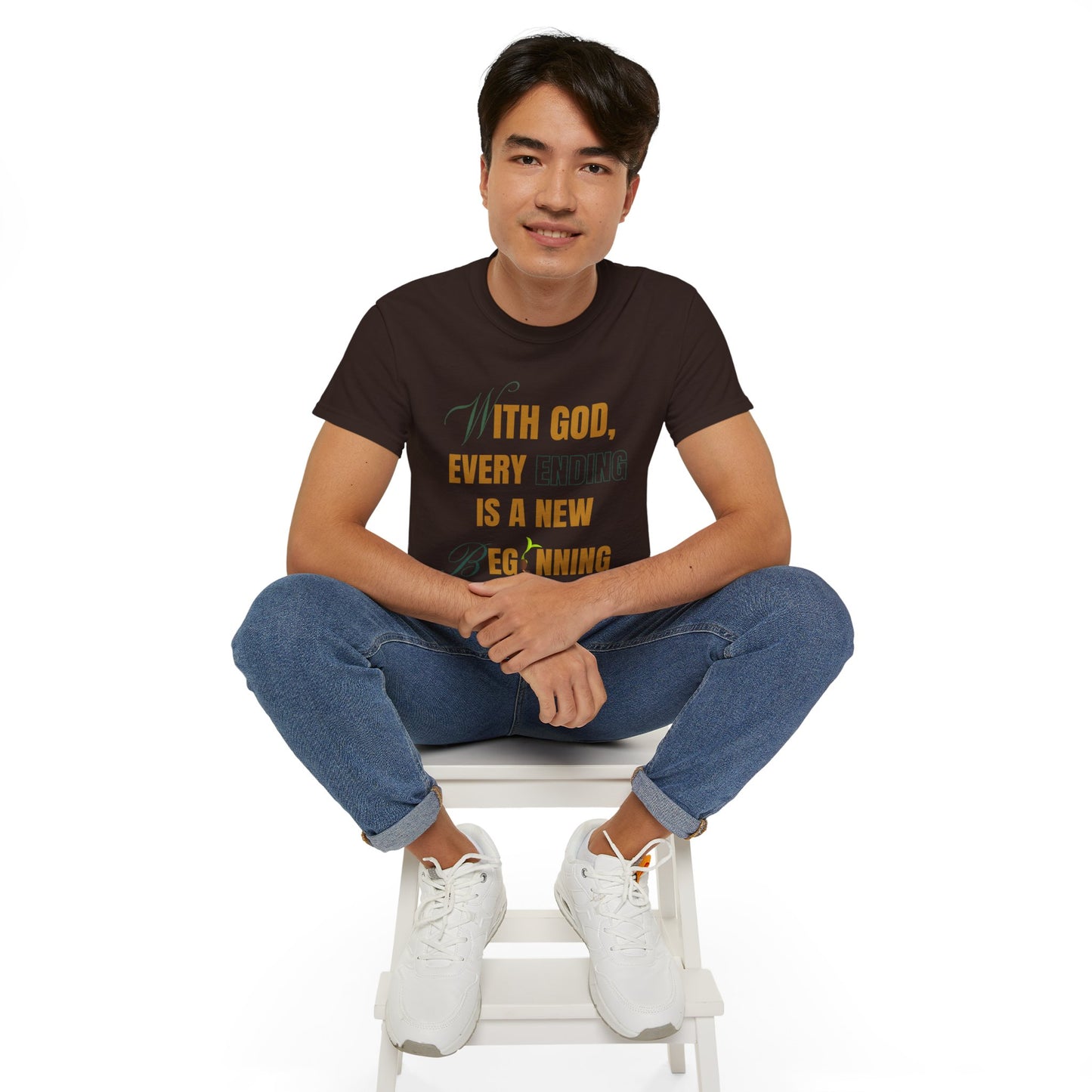 With God, Every Ending is a New Beginning - Unisex Tee
