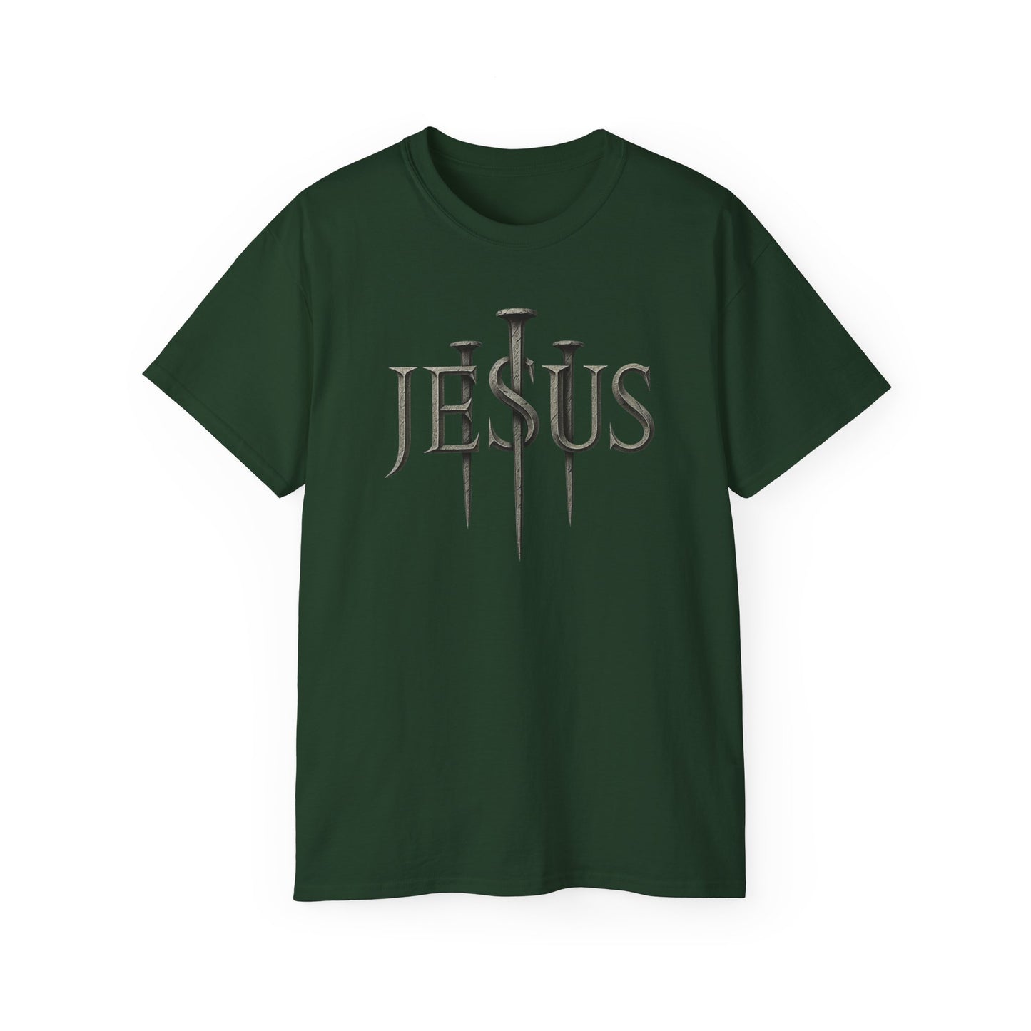 "JESUS" T-Shirt – Nails of Redemption Edition