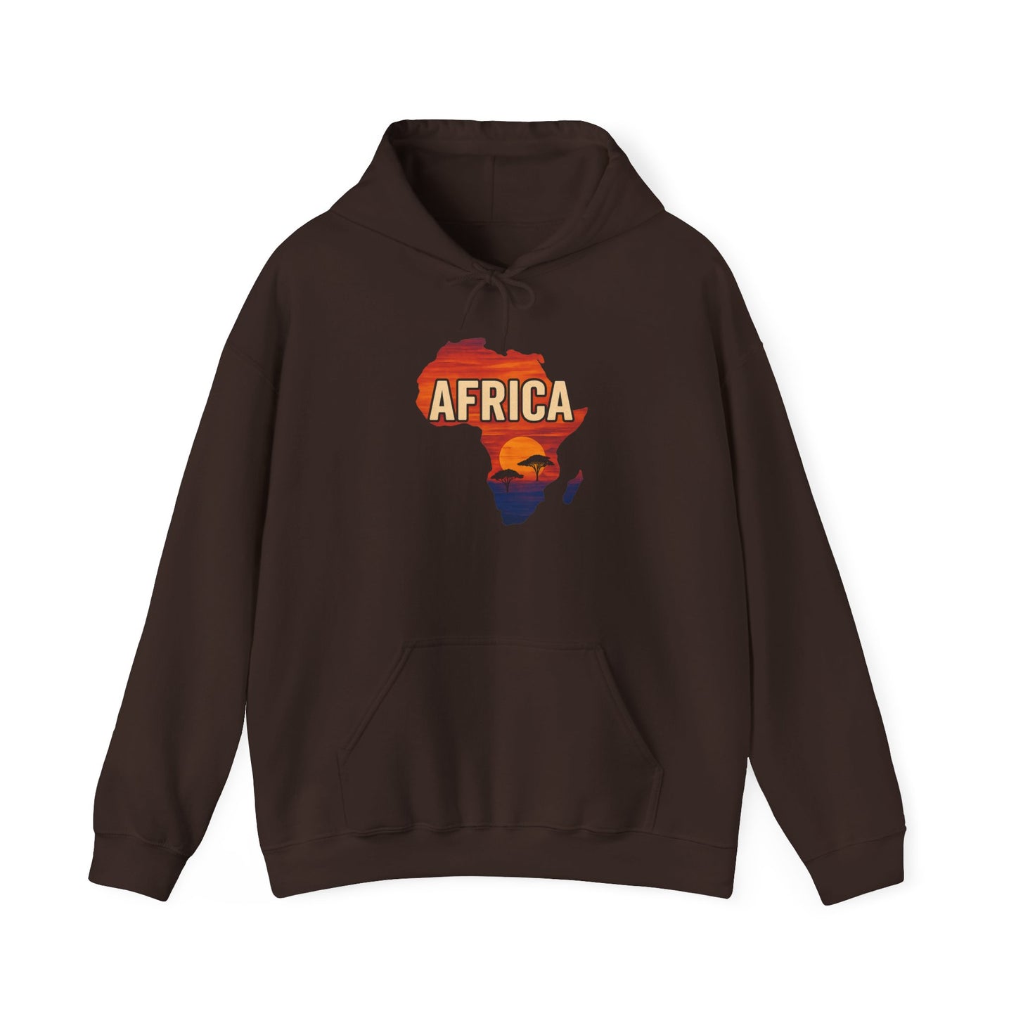 Africa Map Unisex Hoodie