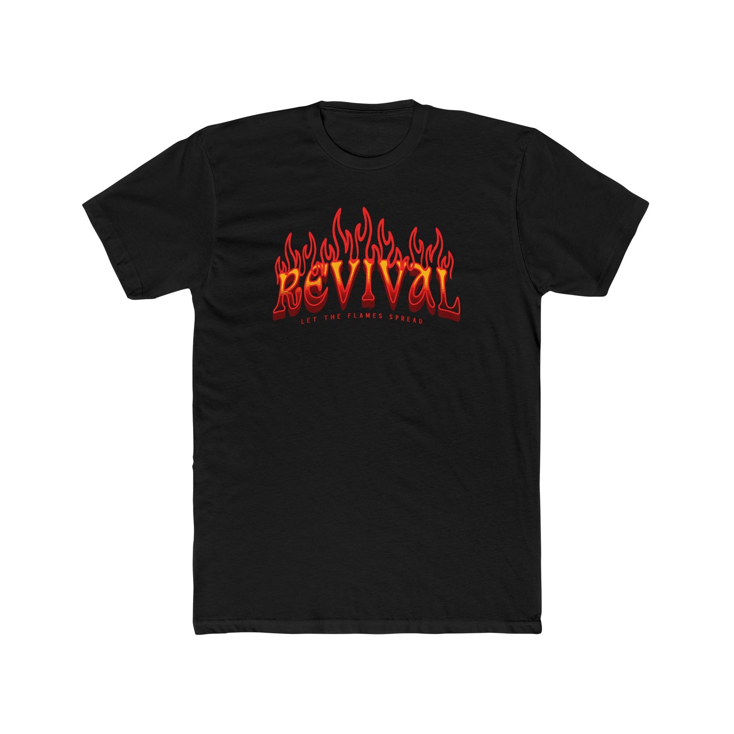 "Flames of Revival Unisex Cotton Crew Tee