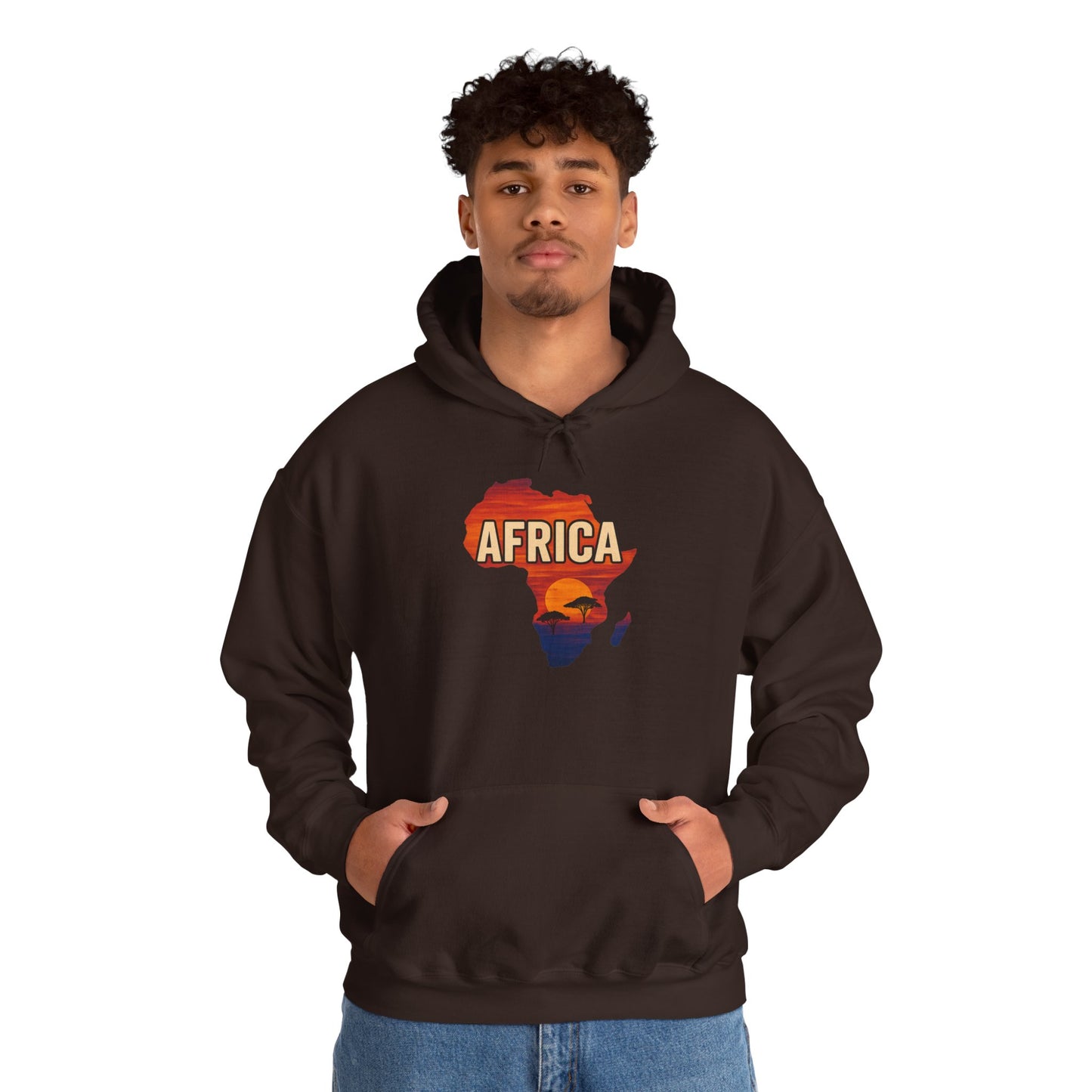 Africa Map Unisex Hoodie