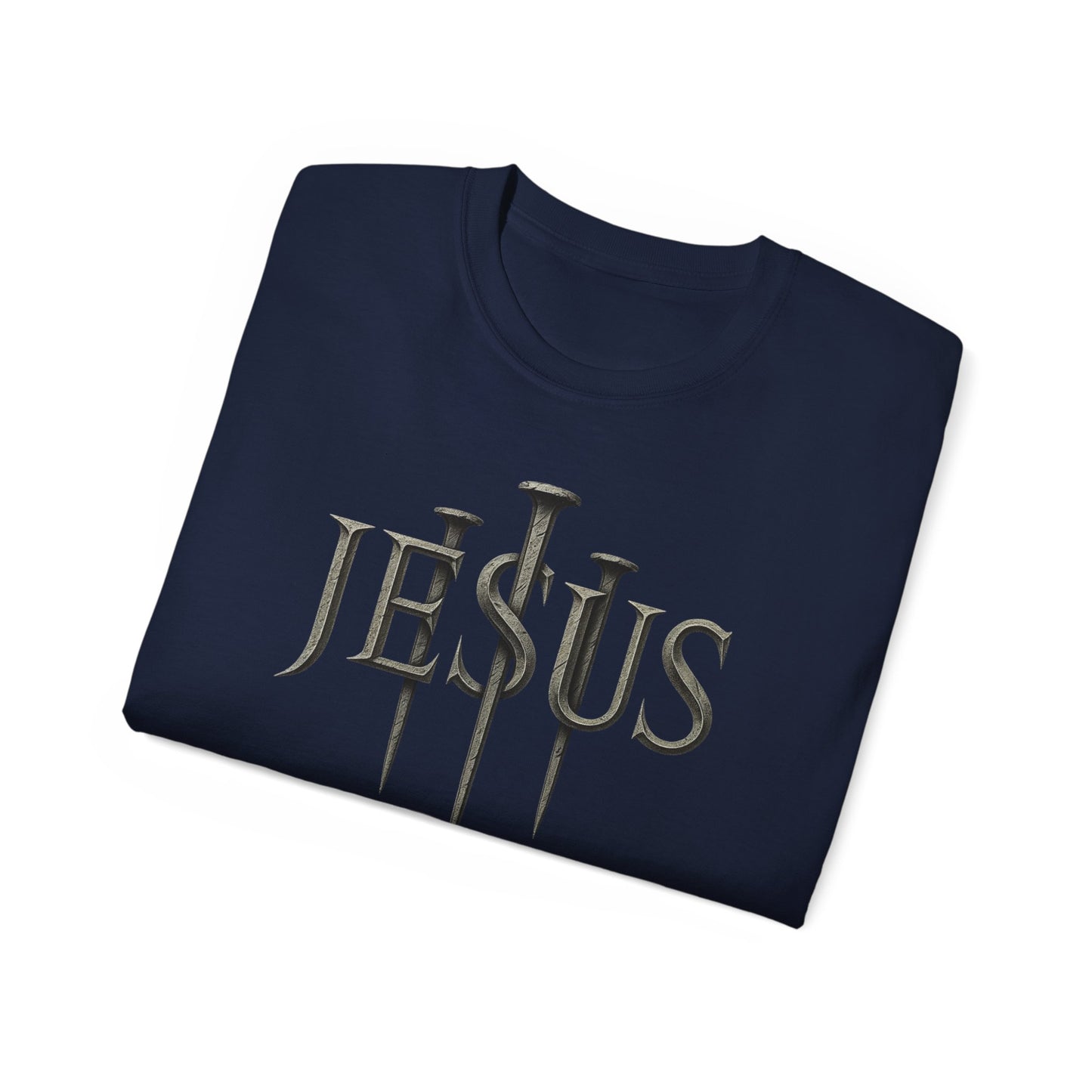 "JESUS" T-Shirt – Nails of Redemption Edition