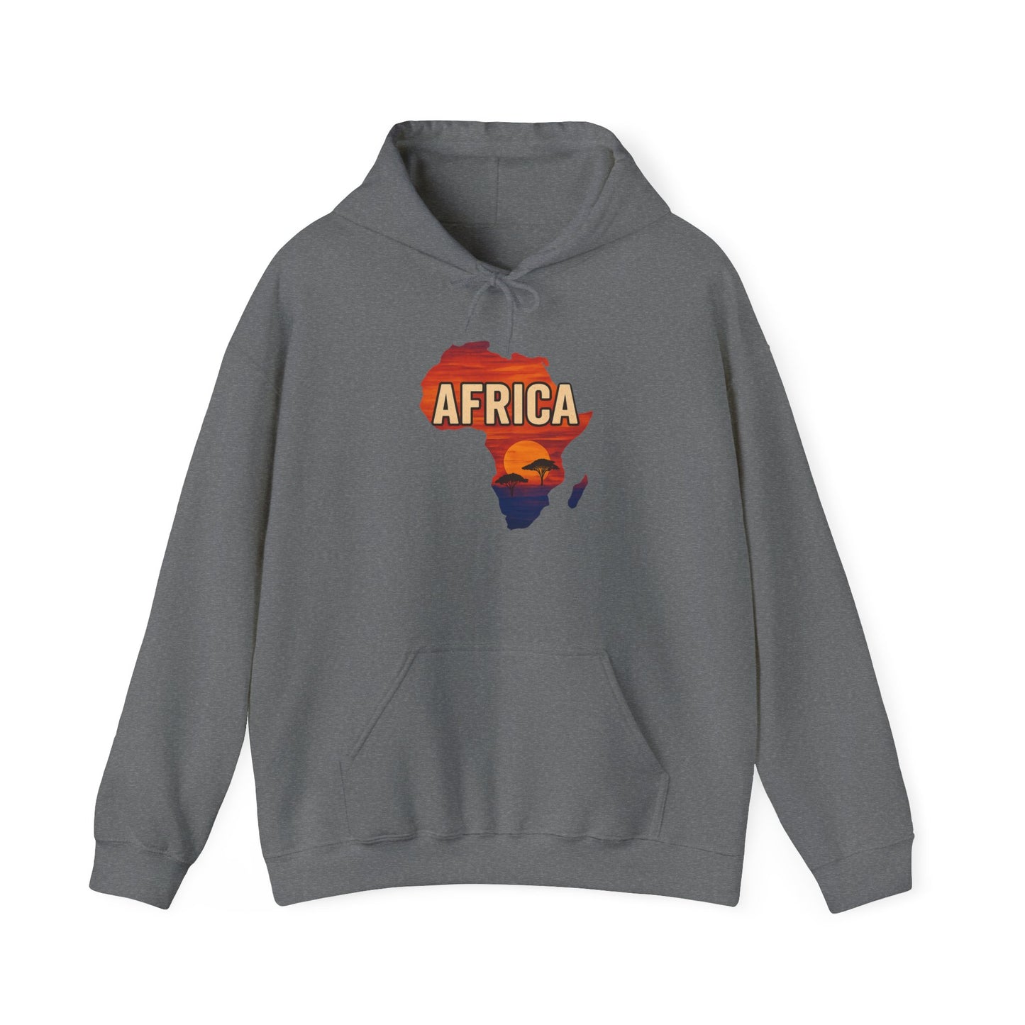 Africa Map Unisex Hoodie