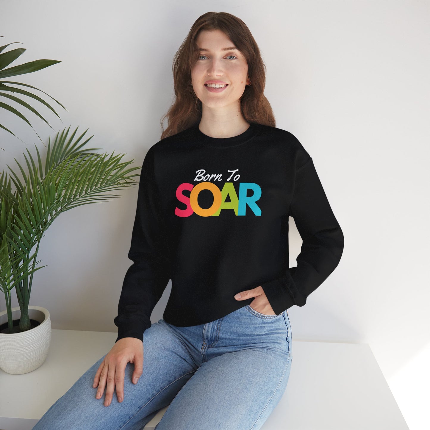 Born to Soar - Unisex Crewneck Sweatshirt