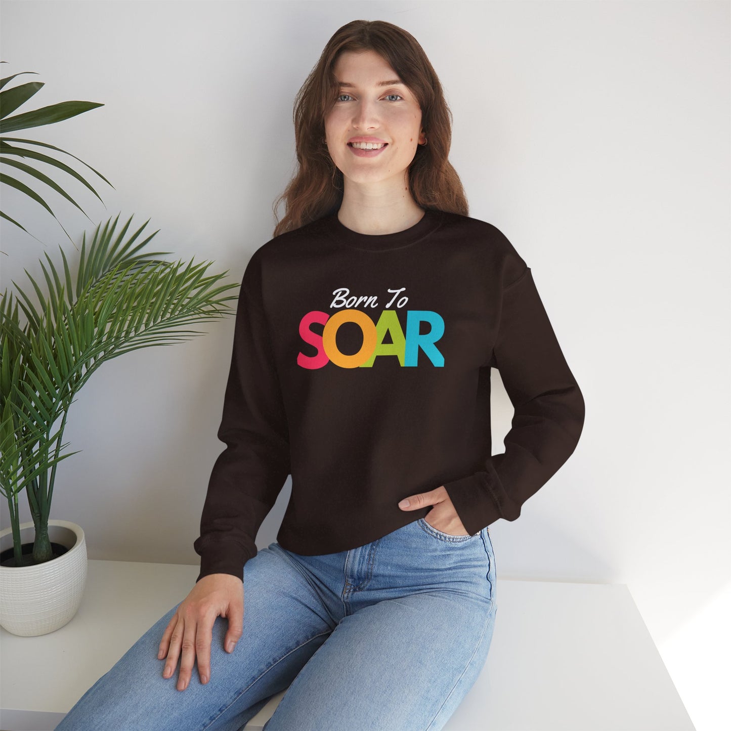 Born to Soar - Unisex Crewneck Sweatshirt