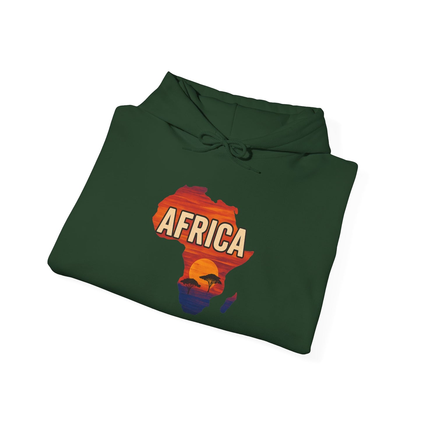 Africa Map Unisex Hoodie
