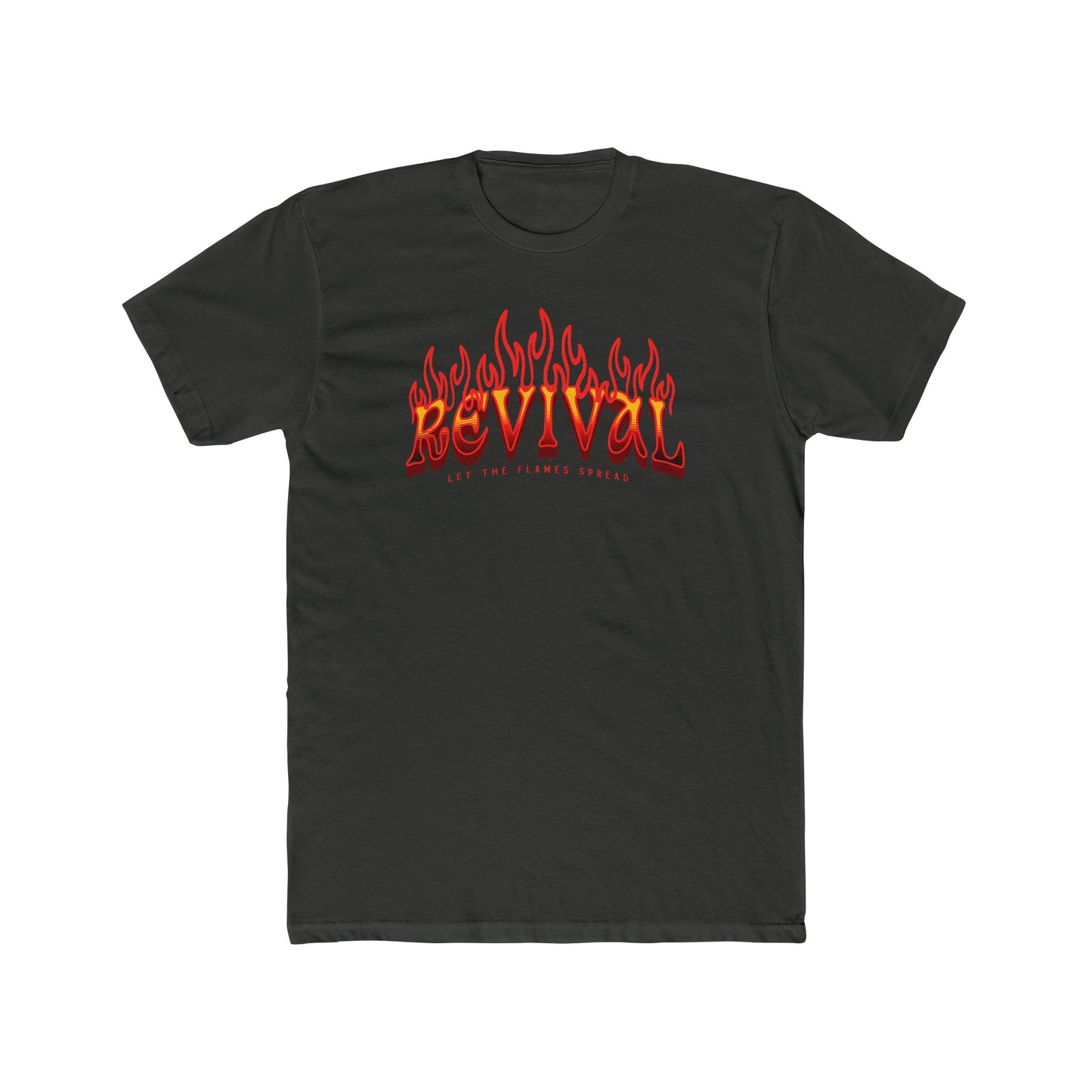 "Flames of Revival Unisex Cotton Crew Tee