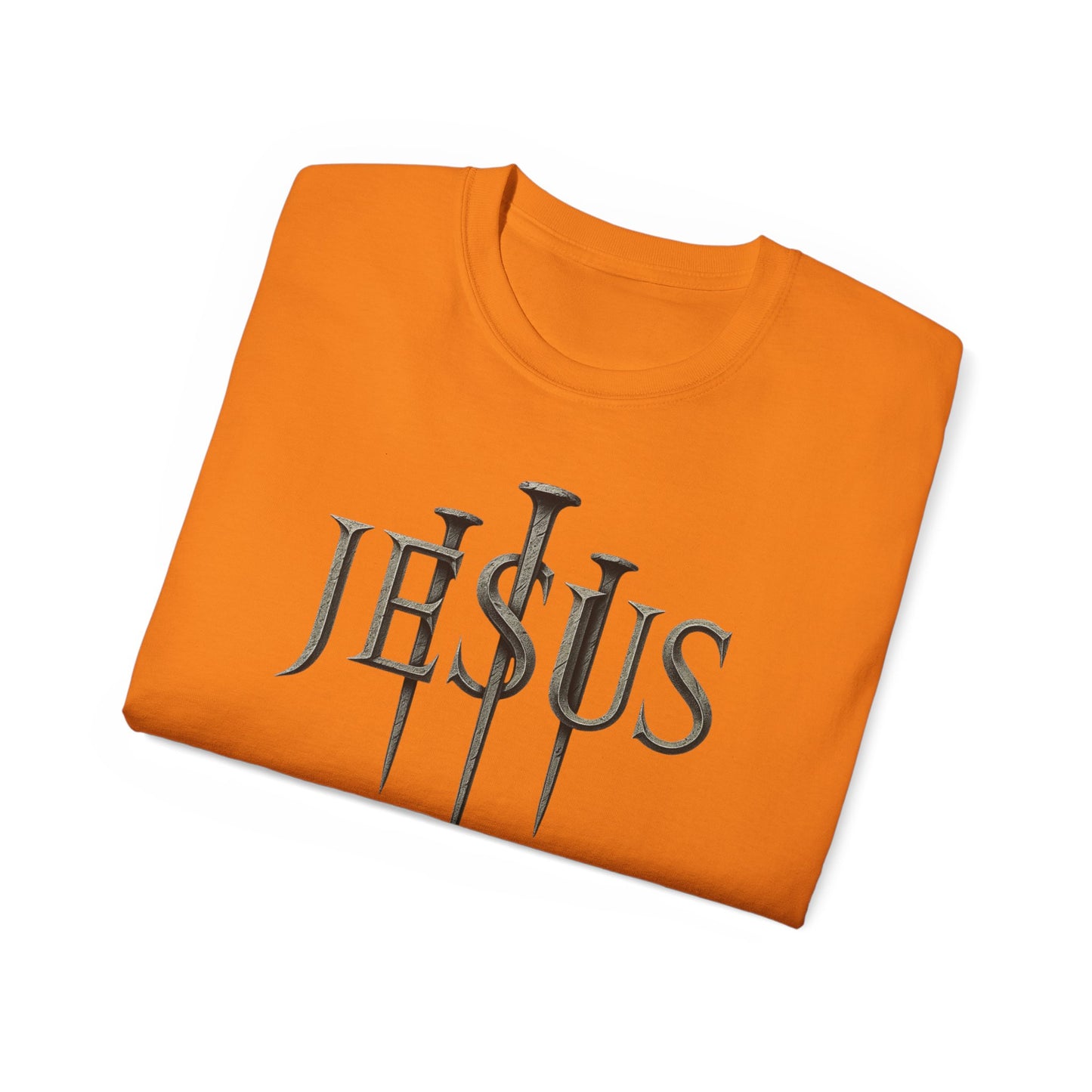 "JESUS" T-Shirt – Nails of Redemption Edition